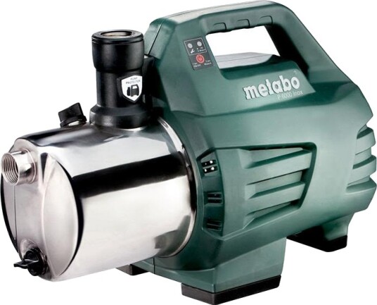 Metabo P 6000 Inox 1300 W Ac 5,5 Stang 6000 L/T Ipx4 Grønn Rustfritt Stål Metabo P 6000 Inox 1300 W Ac 5,5 Stang 6000 L/T Ipx4 Grønn Rustfritt Stål