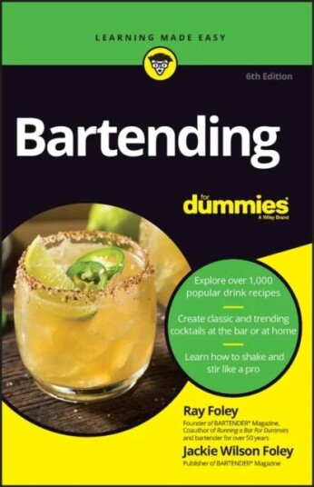 Bartending For Dummies Av Ray Foley, Jackie Wilson Foley