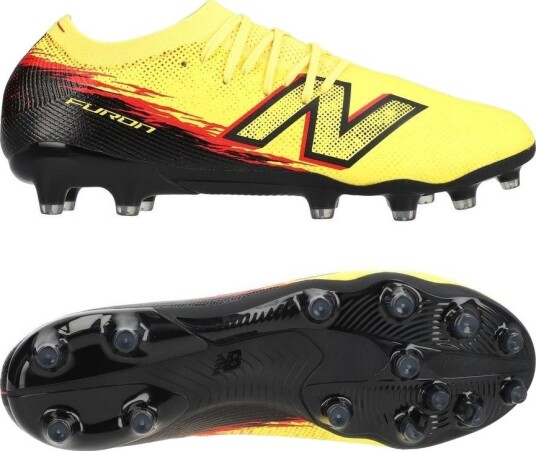 New Balance Furon V8 Elite Mg Live Wire Gul/svart Kvinner Multi Ground (Mg) størrelse 40