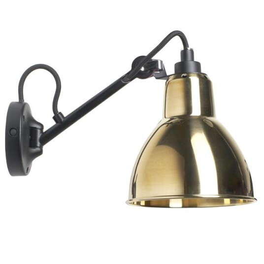 Lampe Gras N104 Vegglampe Sort/ Messing – DCWéditions Lampe Gras N104 Vegglampe Sort/ Messing – DCWéditions