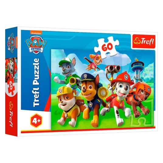 Paw Patrol Klar til Action Puslespill 60 brikker 4 år