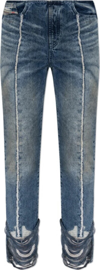 Diesel Dame Jeans Blå W24,