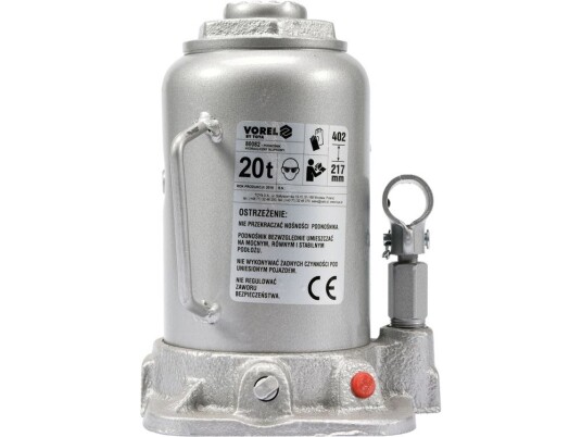 Vorel Hydraulisk Stempejekk 20T 217 402Mm 80082
