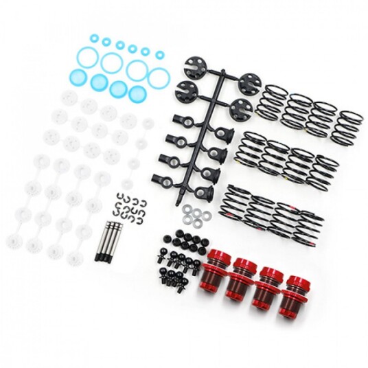 Yeah Racing DBB 2055RD QUTUS Challenger 55mm Damper Set for 1/10