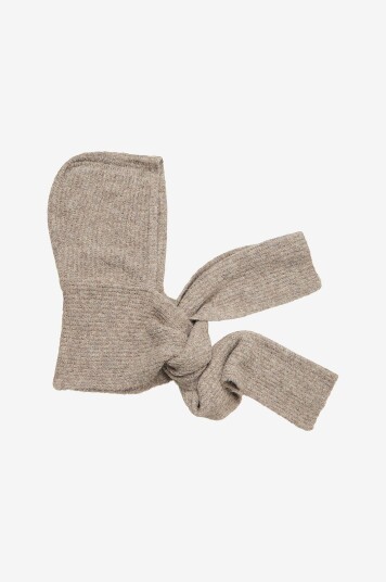 Object Balaklava objMilu Scarf Knit Rep Beige Object Balaklava objMilu Scarf Knit Rep Beige