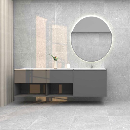 Klinker Coem Ceramiche Lagos Lysgrå 60x60 cm Matt