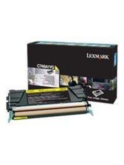 Lexmark C746A1YG Yellow - Laser toner Yellow Lexmark C746A1YG Yellow - Laser toner Yellow