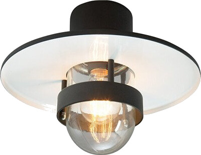 Norlys Bergen Utendørs Taklampe Svart Norlys Bergen Utendørs Taklampe Svart