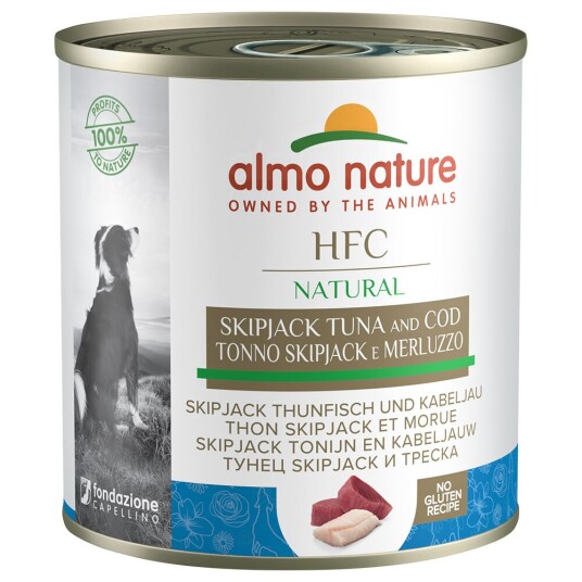 Almo Nature Hfc 6 X 280 G 290 G Skip Jack Tunfisk (290 G)