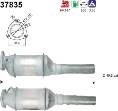 Katalysator AS 37835 Katalysator AS 37835