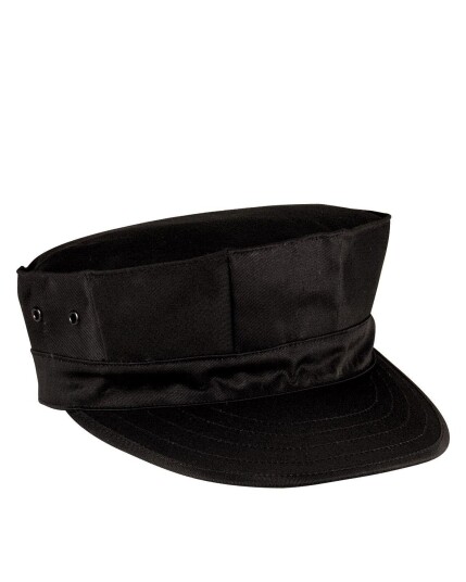 Rothco Marine Corps Classic 8-punkts cap uten emblem Svart