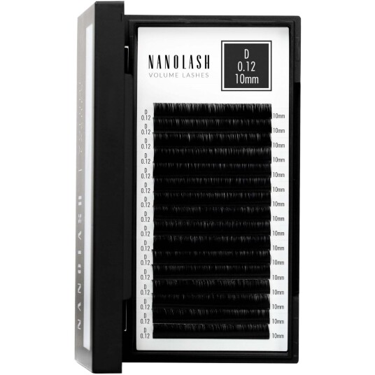 Nanolash Volume Lashes 0.12 D 10 mm Nanolash Volume Lashes 0.12 D 10 mm