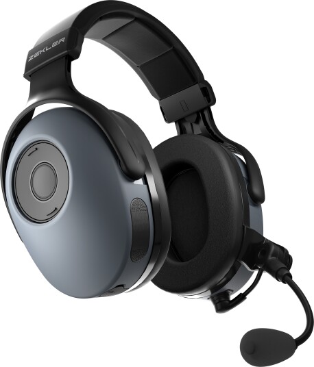 Zekler Hørselvern NEO 45 Med Premiumlyd, Bommikrofon, Bluetooth