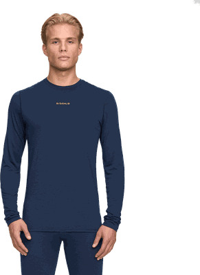 Dæhlie Training Wool Mix Long Sleeve undertøysoverdel herre Mørk blå L