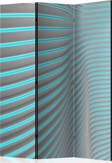 Romdeler - Neon Blue 135x172 - Artgeist sp. z o. o.