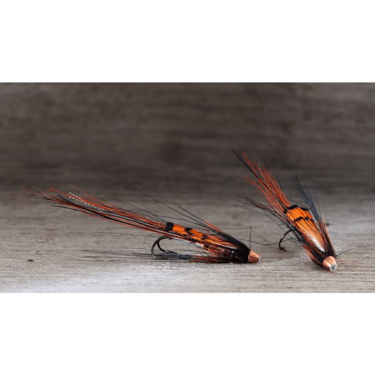 Midgar Tubefluer Bristle Shrimps 85 mm medium tubing Copper Phantom weighted