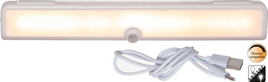Star Trading Skapbelysning LED Functional Usb C Hvit Oppladbare lamper