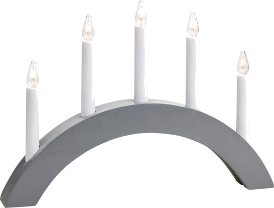 Markslöjd ATLE Adventsstake 5 lys Grå Markslöjd ATLE Adventsstake 5 lys Grå