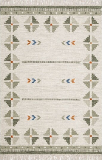 Avesta Ullteppe 200x300 cm Rektangulær - Grønn