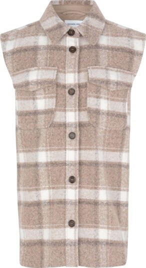 Designers Remix Girls G Jayden Shirt Vest Beige 176 Designers Remix Girls G Jayden Shirt Vest Beige 176