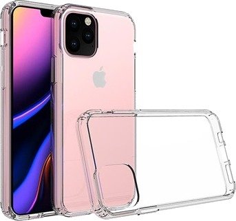Ripebestandig iPhone 11 Pro Hybrid-deksel - Gjennomsiktig