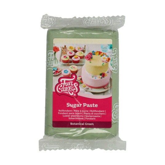 Botanisk Grønn Fondant Fra Funcakes 250g Botanisk Grønn Fondant Fra Funcakes 250g