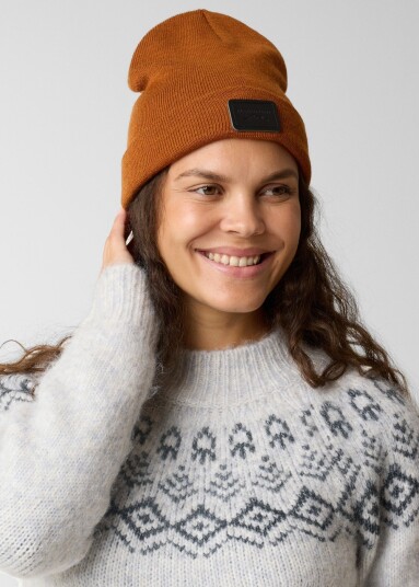 Swedemount Nordic Wool Beanie Almond/Black Onesize Luer Swedemount Nordic Wool Beanie Almond/Black Onesize Luer