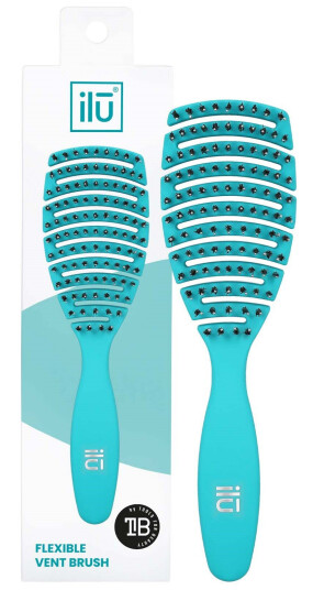 ilū Hairbrush Easy Detangling Ocean Blue