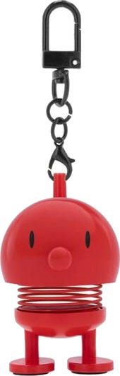 Hoptimist - Bag charm 5,9 cm rød Hoptimist - Bag charm 5,9 cm rød