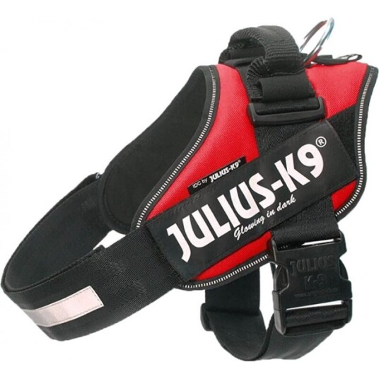 Julius K9 Mini Hundesele Rød 49-67 cm