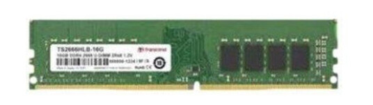 Transcend 16GB DDR4 2666Mhz U-DIMM 2Rx8 1Gx8 CL19 (0760557846826)