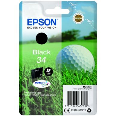 Epson Epson 34 Blekkpatron svart T3461