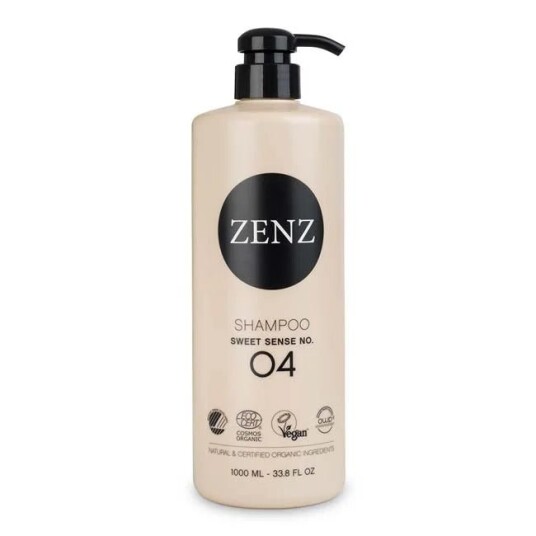 Zenz Organic Sweet Sense No. 04 Fuktighetsgivende Sjampo 1000 ml