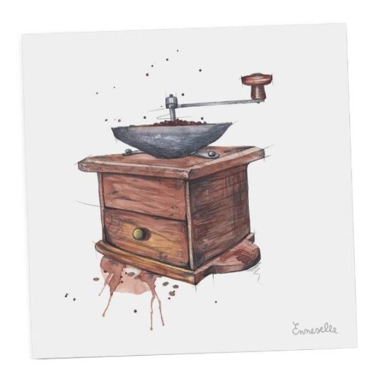 Emmeselle - Gavelapp kaffekvern Emmeselle - Gavelapp kaffekvern