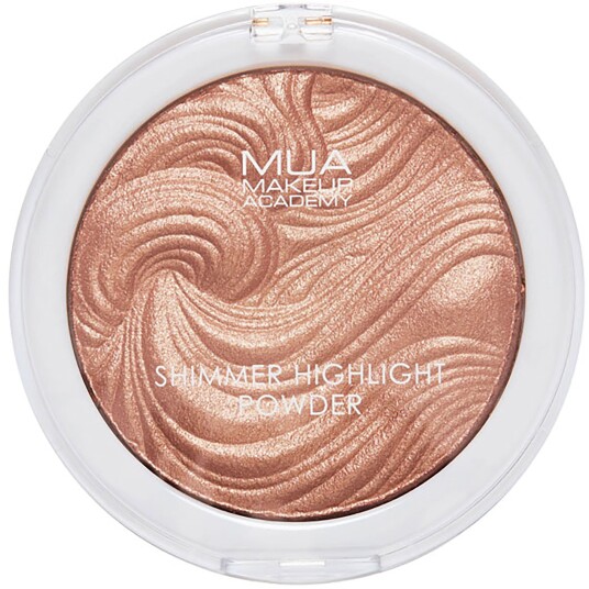 MUA Makeup Academy Shimmer Highlight Powder Radiant Cashmere MUA Makeup Academy Shimmer Highlight Powder Radiant Cashmere