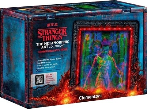Clementoni Puzzle Stranger Things Demogorgon Metamorphic art collection 520 pieces 2D Puslespill