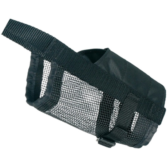 Hundemunnkurv Med Nettinnsats Polyester Svart Small/Medium