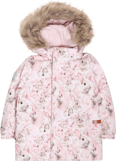 Gugguu Print Winter Parka - BUNNIES - 128