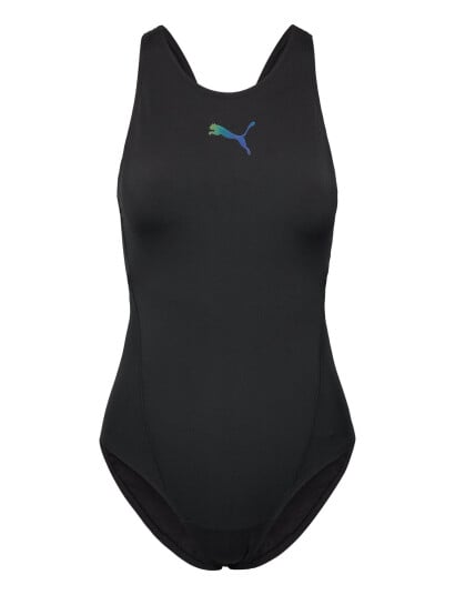 Puma Swim Puma Swim Women Raceback Swimsuit 1P - Black - XL