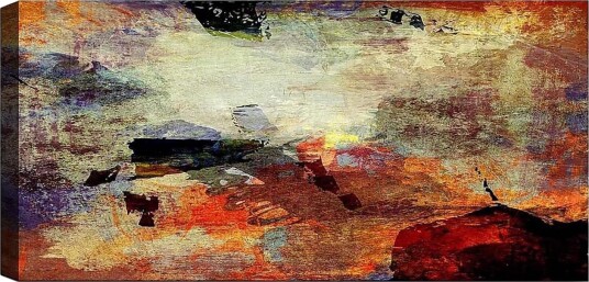 Canvasbilde YTY Abstract & Fractals Flerfarget 120x50 cm Canvasbilde YTY Abstract & Fractals Flerfarget 120x50 cm