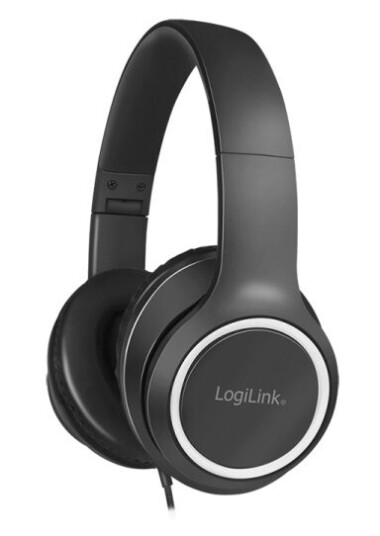 Logilink Hs0053, Koblet Med Ledninger (Ikke Trådløs), Samtaler/Musikk, 20 - 20000 Hz, 190 G, Hodesett, Sort, Sølv Logilink Hs0053, Koblet Med Ledninger (Ikke Trådløs), Samtaler/Musikk, 20 - 20000 Hz, 190 G, Hodesett, Sort, Sølv
