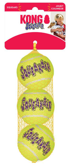 Kong Hund Leketøy Airdog Kong Squeakair Tennis Ball (L)