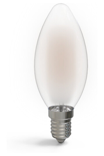 KULZ KLE14C300F E14 3W 300LM LED-PÆRE KULZ KLE14C300F E14 3W 300LM LED-PÆRE