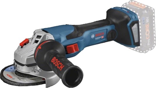 Vinkelsliper batteridrevet gws 18v-15 c 125 mm