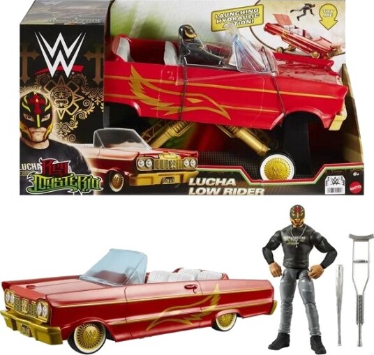 Mattel WWE Lucha Low Rider Vehicle Mattel WWE Lucha Low Rider Vehicle
