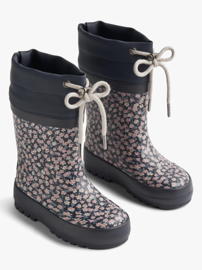 Wheat Rubber Boot Thermo Print Rosa 31