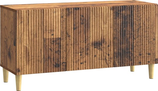 TV skap Gammelt tre 99 x 34,5 x 50 cm Konstruert tre TV skap Gammelt tre 99 x 34,5 x 50 cm Konstruert tre