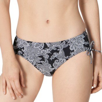 Triumph Charm Elegance Midi Bikini Brief Svart mønstret 40 Dame Triumph Charm Elegance Midi Bikini Brief Svart mønstret 40 Dame