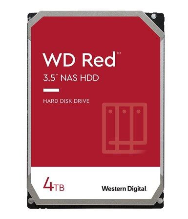 WD Red NAS 40EFAX (SMR) Harddisk - 4 TB - 3.5" - 5400 rpm - SATA-600 - 256 MB cache