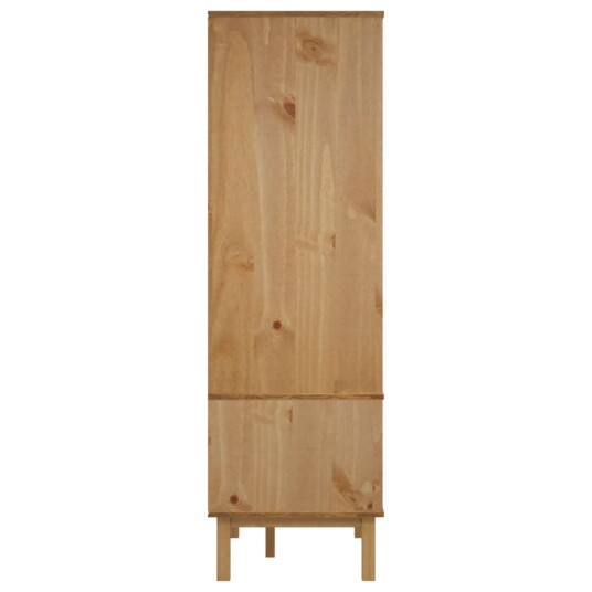 vidaXL Garderobe OTTA 76,5x53x172 cm heltre furu
